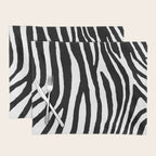 Zebra Stripes Pattern Placemat Gallery Image 1