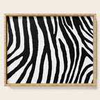 Zebra Stripes Pattern Serving Tray Gallery Image 1