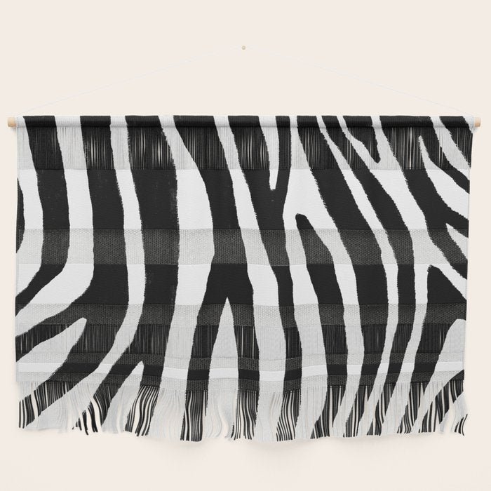 Zebra Stripes Pattern Wall Hanging Gallery Image 1