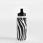 Zebra Stripes Pattern Water Bottle Gallery Image 2