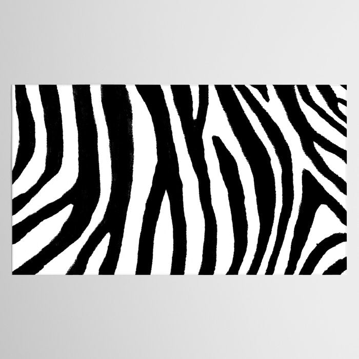 Zebra Stripes Pattern Tablecloth Gallery Image 2