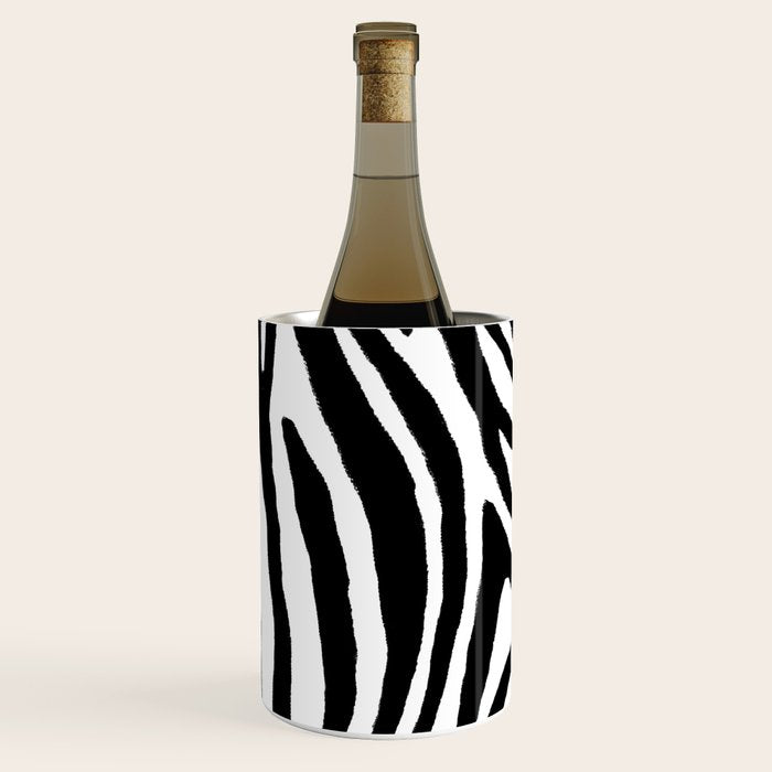 Zebra Stripes Pattern Wine Chiller Gallery Image 3
