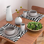 Zebra Stripes Pattern Placemat Gallery Image 2