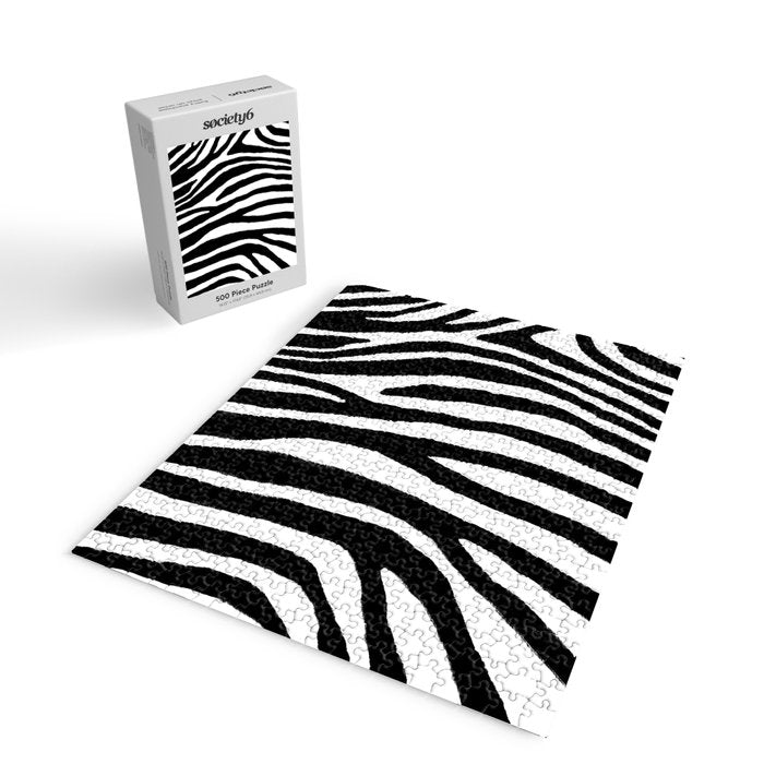 Zebra Stripes Pattern Jigsaw Puzzle Gallery Image 2