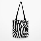 Zebra Stripes Pattern Tote Bag Gallery Image 2