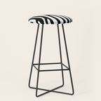Zebra Stripes Pattern Stool Gallery Image 1