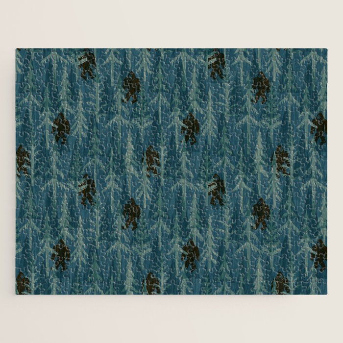 Subtle Sasquatch - Spruce Jigsaw Puzzle Gallery Image 1