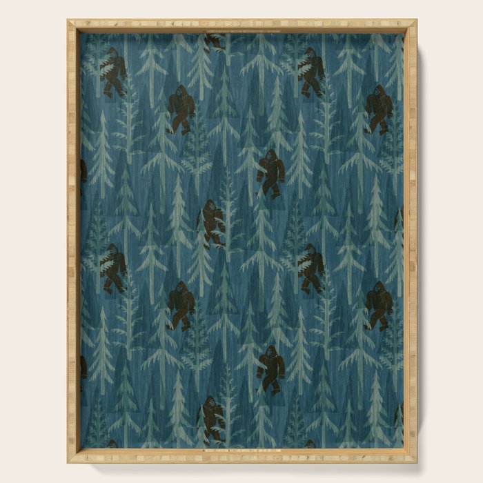 Subtle Sasquatch - Spruce Serving Tray Gallery Image 1