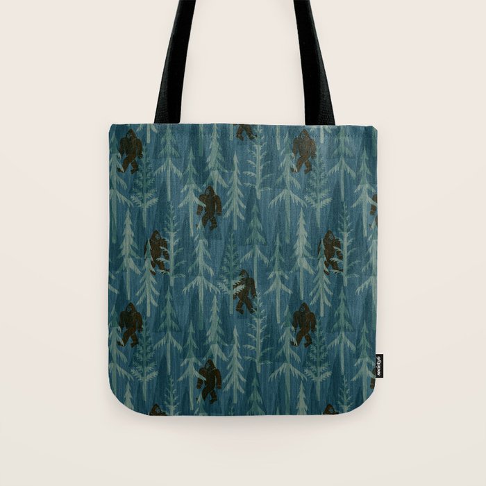 Subtle Sasquatch - Spruce Tote Bag Gallery Image 1