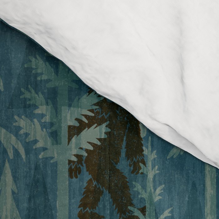 Subtle Sasquatch - Spruce Comforter Gallery Image 4