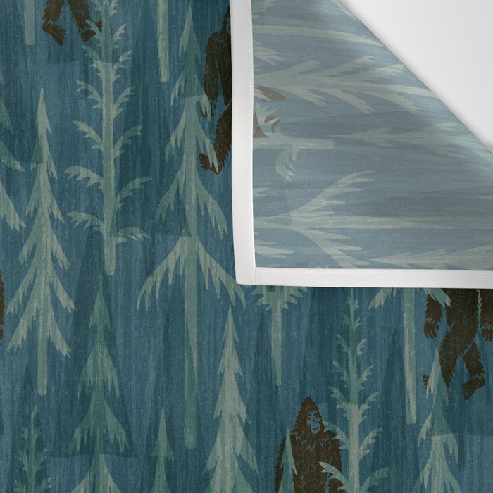 Subtle Sasquatch - Spruce Wall Tapestry Gallery Image 3