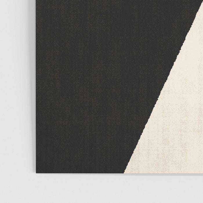 Cut-out Abstract Modern Shapes - black Poster Gallery Image 3