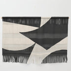 Cut-out Abstract Modern Shapes - black Wall Hanging Gallery Image 1