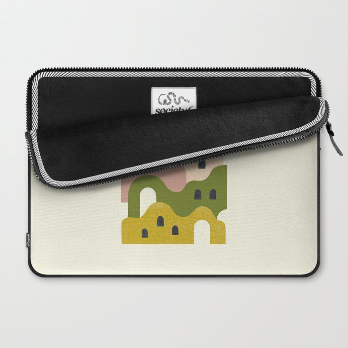 Adobe Village at Sunset Laptop Sleeve Gallery Image 2