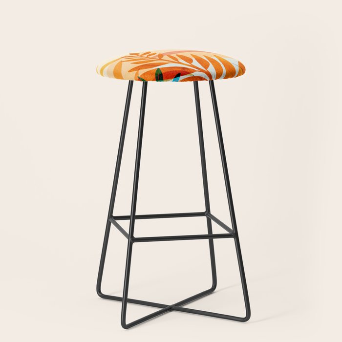 Golden Hour / Abstract Landscape Series Stool Gallery Image 1