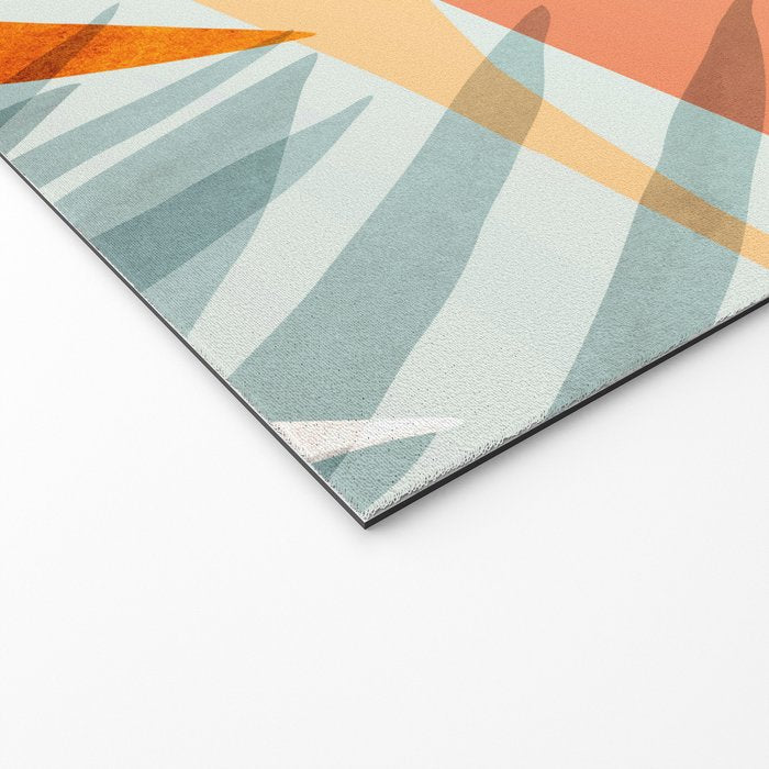 Golden Hour / Abstract Landscape Series Welcome Mat Gallery Image 2
