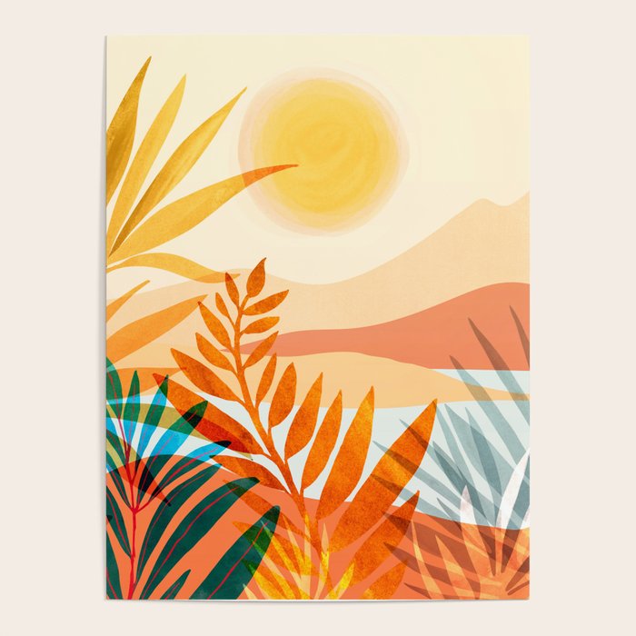 Golden Hour / Abstract Landscape Series Poster Gallery Image 1