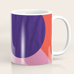 Abstract geometry with circles Coffee Mug Gallery Image 1
