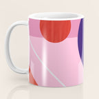 Abstract geometry with circles Coffee Mug Gallery Image 3