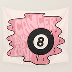 Cancer Magic 8 Ball Wall Tapestry Gallery Image 4