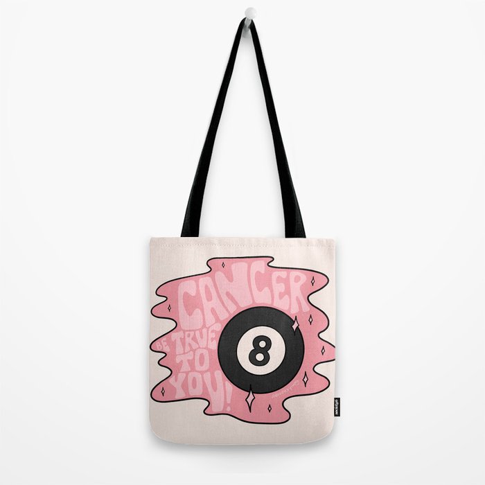 Cancer Magic 8 Ball Tote Bag Gallery Image 2