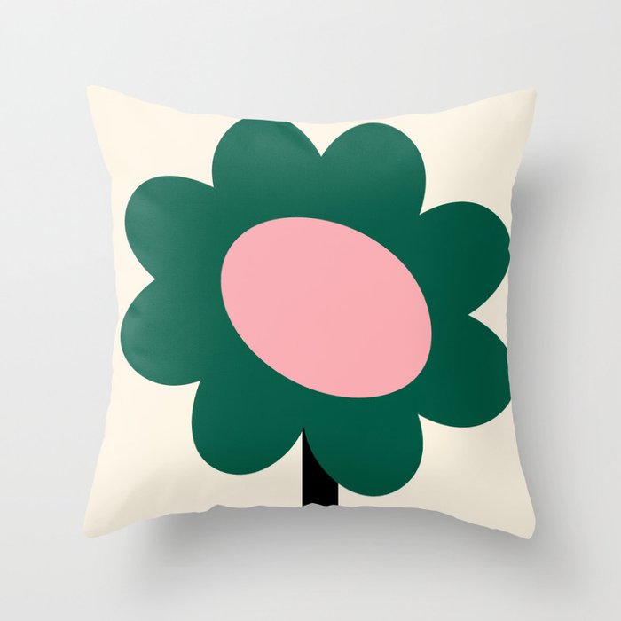 Maxi Bloom - sunflower Throw Pillow Gallery Image 6