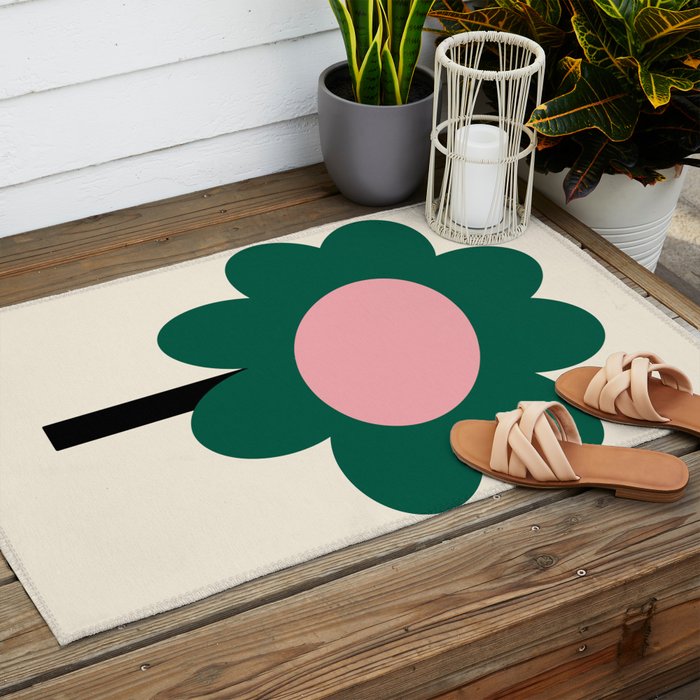 Maxi Bloom - sunflower Outdoor Rug Gallery Image 2