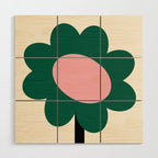 Maxi Bloom - sunflower Wood Wall Art Gallery Image 1