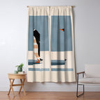 Penguin on Ice Window Curtain Gallery Image 5