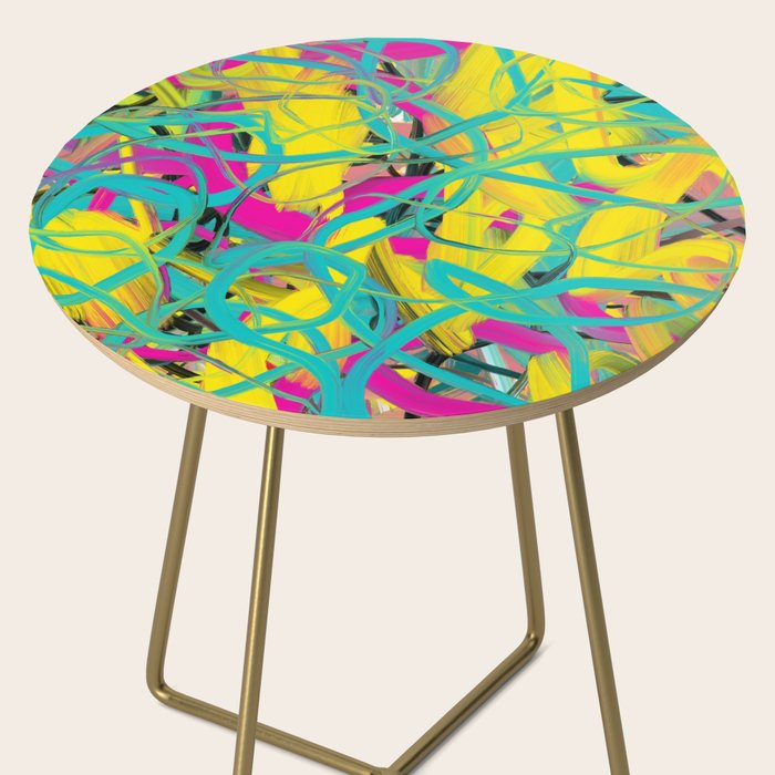 Abstract expressionist Art. Abstract Painting 24. Side Table Gallery Image 2