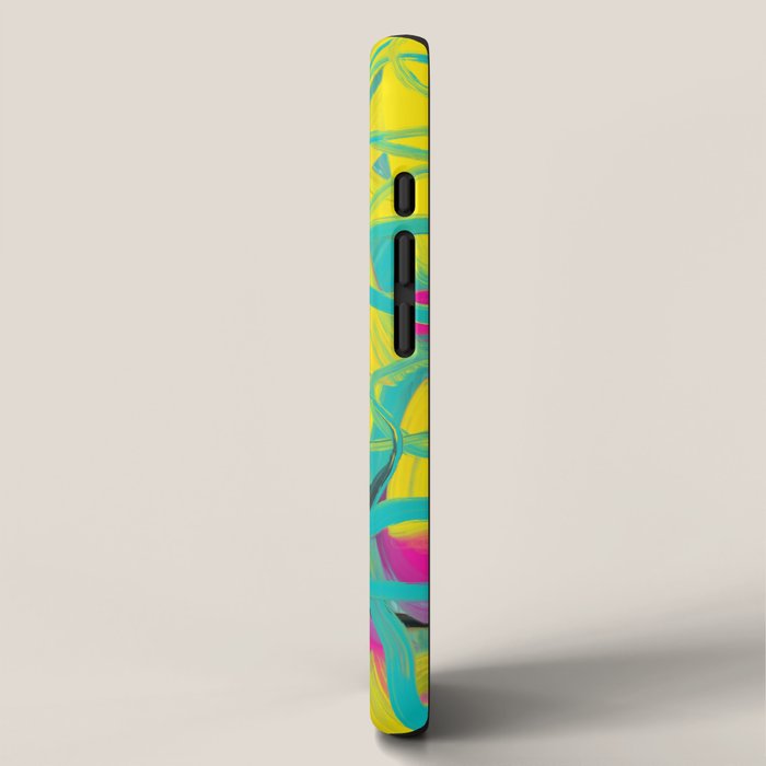 Abstract expressionist Art. Abstract Painting 24. iPhone Case Gallery Image 2