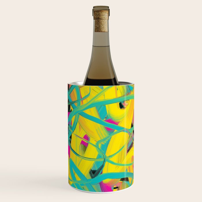 Abstract expressionist Art. Abstract Painting 24. Wine Chiller Gallery Image 3