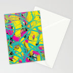 Abstract expressionist Art. Abstract Painting 24. Stationery Card Gallery Image 2