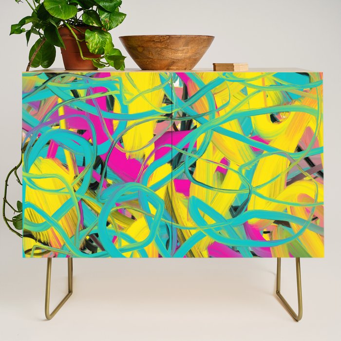 Abstract expressionist Art. Abstract Painting 24. Credenza Gallery Image 1