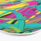Abstract expressionist Art. Abstract Painting 24. Bath Mat Gallery Image 3