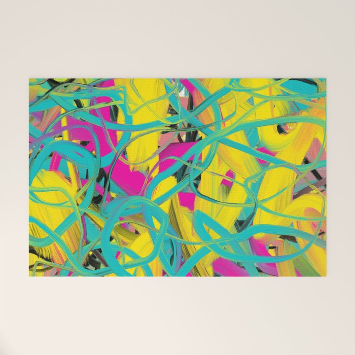 Abstract expressionist Art. Abstract Painting 24. Welcome Mat Gallery Image 1