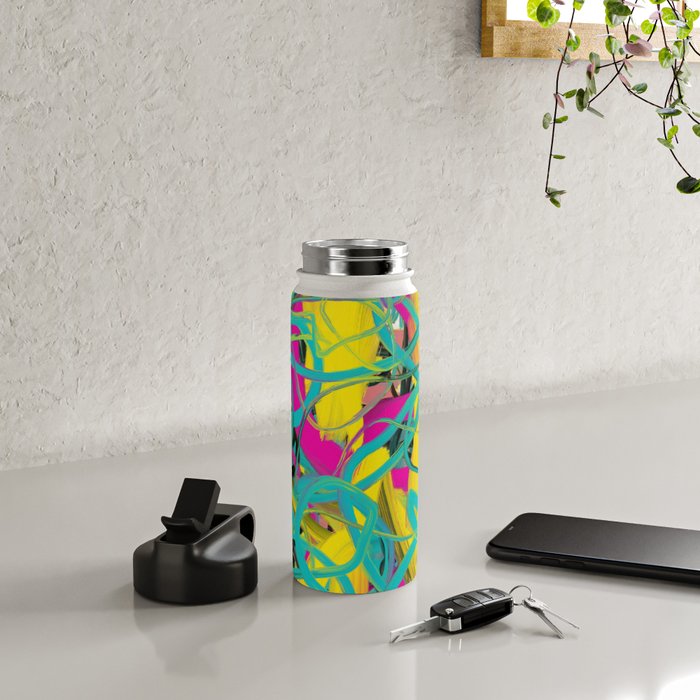 Abstract expressionist Art. Abstract Painting 24. Water Bottle Gallery Image 4
