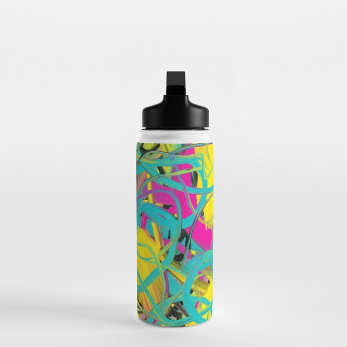 Abstract expressionist Art. Abstract Painting 24. Water Bottle Gallery Image 3