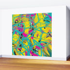 Abstract expressionist Art. Abstract Painting 24. Wall Mural Gallery Image 2