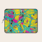 Abstract expressionist Art. Abstract Painting 24. Laptop Sleeve Gallery Image 1