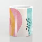 mid century organic shapes spring 21 Coffee Mug Gallery Image 4