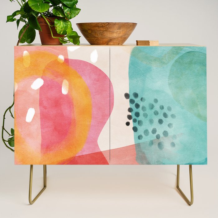 mid century organic shapes spring 21 Credenza Gallery Image 1