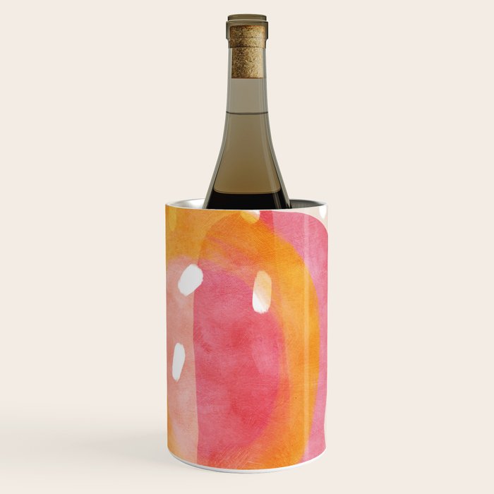 mid century organic shapes spring 21 Wine Chiller Gallery Image 2