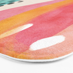 mid century organic shapes spring 21 Bath Mat Gallery Image 3