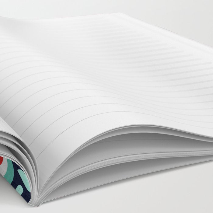 Garnished Eyes - Mint & Pink Notebook Gallery Image 2