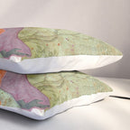Embracing Couple Indian Painting Miniature Mughal Art Pillow Sham Gallery Image 3