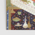 Embracing Couple Indian Painting Miniature Mughal Art Poster Gallery Image 3
