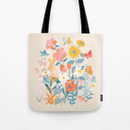 Flora & Fauna Tote Bag Gallery Image 1