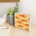 Tigers - pink, red, and saffron  Mini Art Print Gallery Image 2