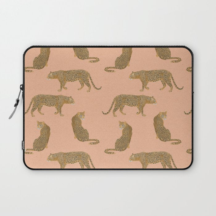sunset leopards Laptop Sleeve Gallery Image 1